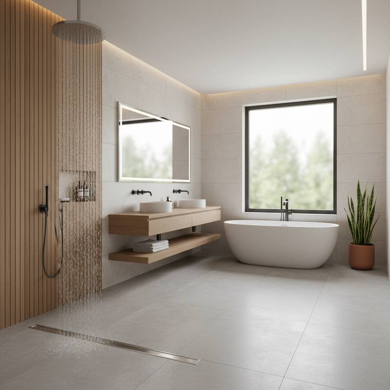 Seamless Wet Room Designs for Modern Bathrooms | designed-visions.com ...