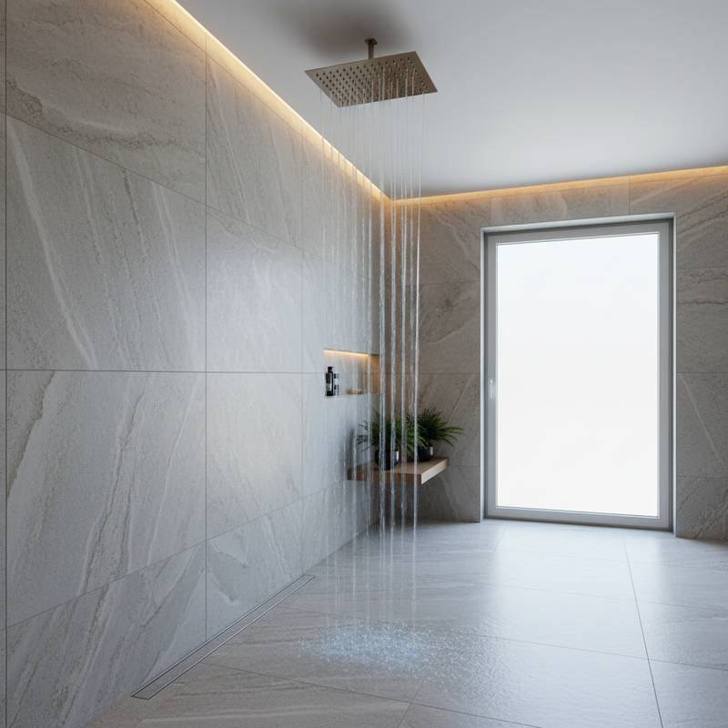 Walk In Waterfall Room Wet Room Waterfalls: Dominating 2026 Shower Designs | designed-visions ...