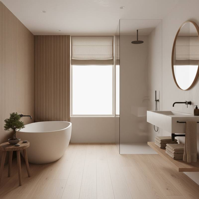 Create Serene Japandi Zen Bathrooms: Minimalist Design Tips for 2026 ...